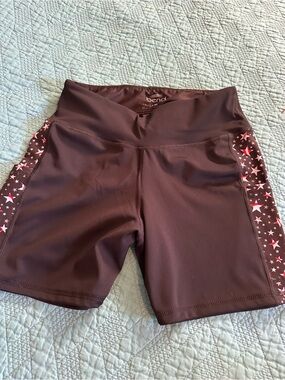 Bend Active Women's black Bike Shorts with Star Trim